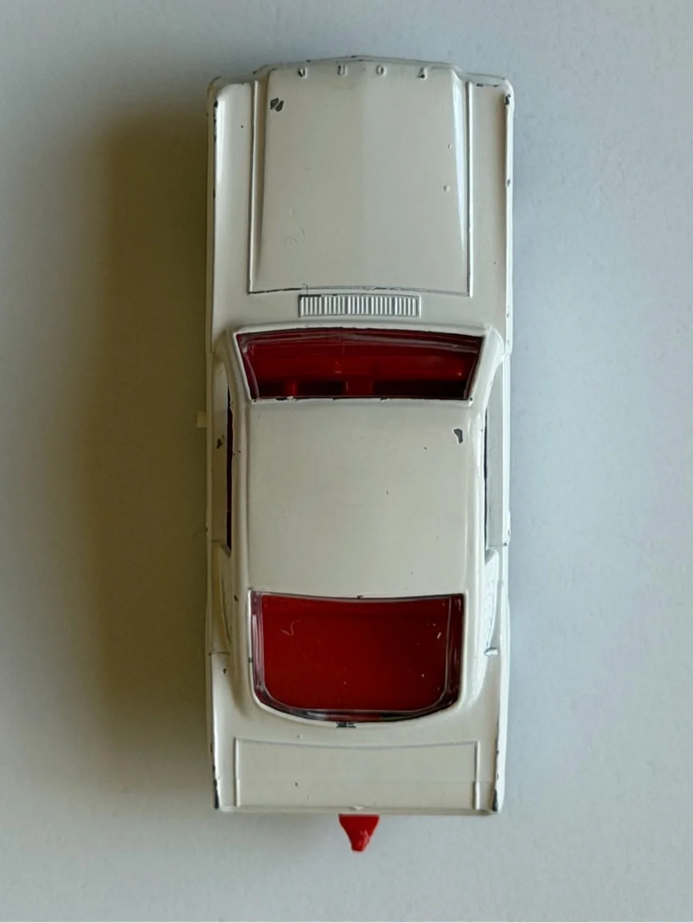 Vintage Matchbox No. 8 Ford Mustang Fastback White Lesney Made in England